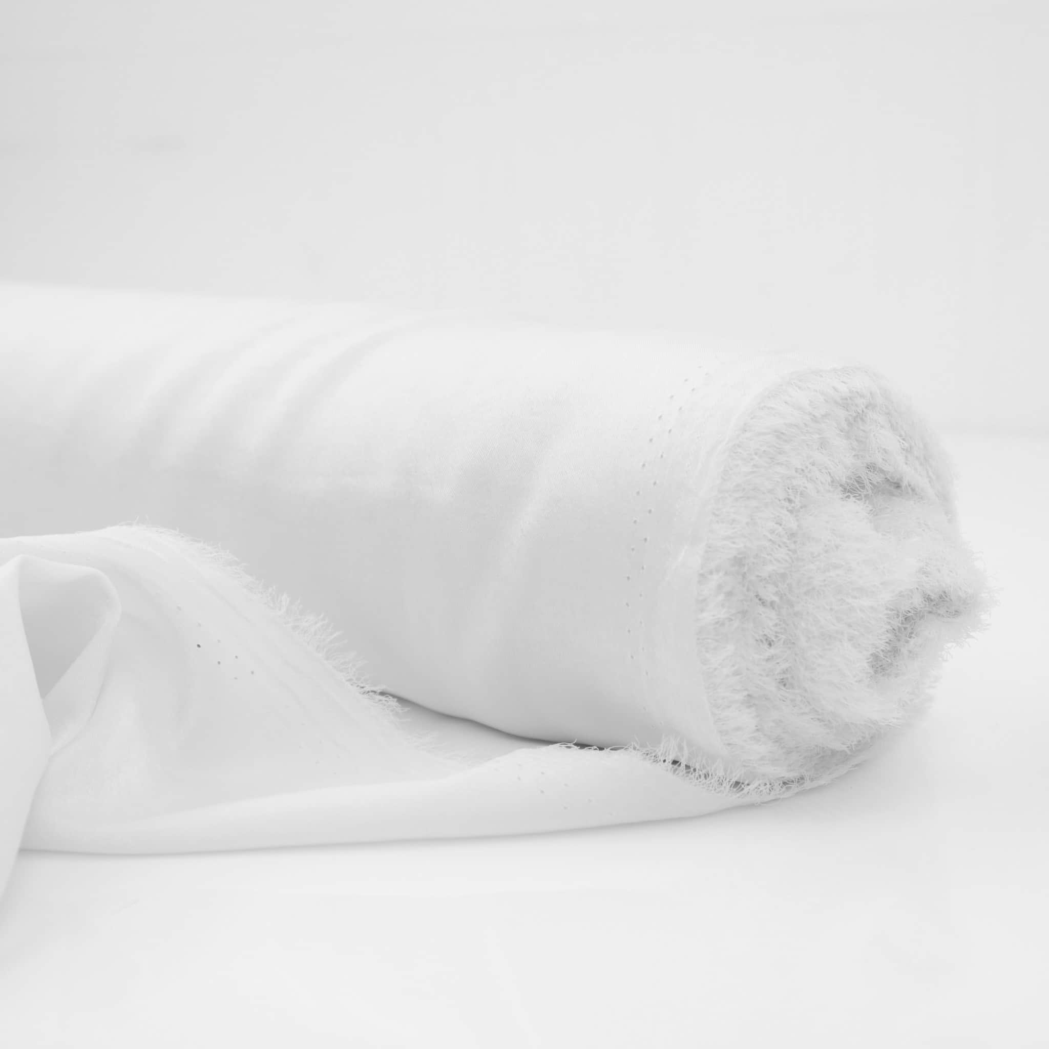 Plain Silk Velvet Satin - White – Lullabee Fabrics