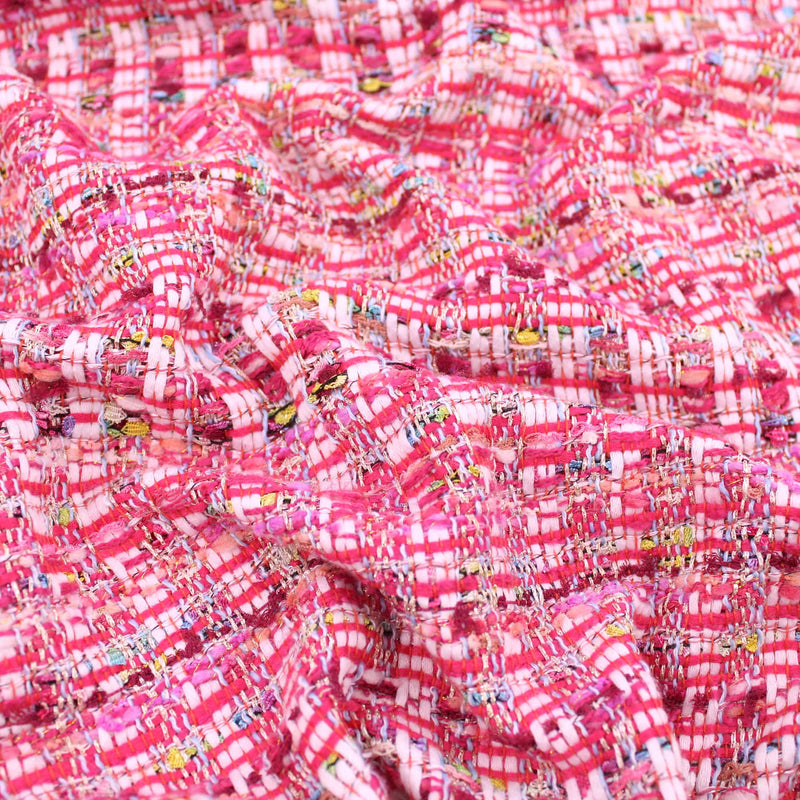 Fabric Chanel style tweed autumn winter coat fabric - NBprintex - Custom  Fabrics for Retail and Wholesale