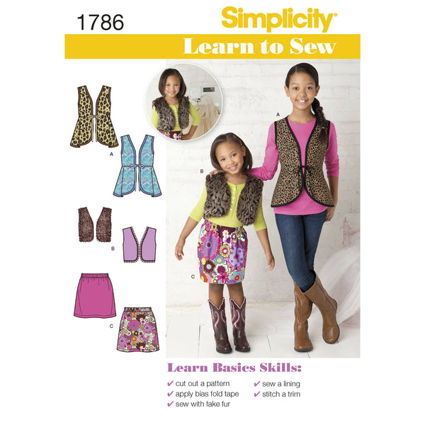 Simplicity Pattern 8807 Child and Girls Sportswear – Lullabee Fabrics
