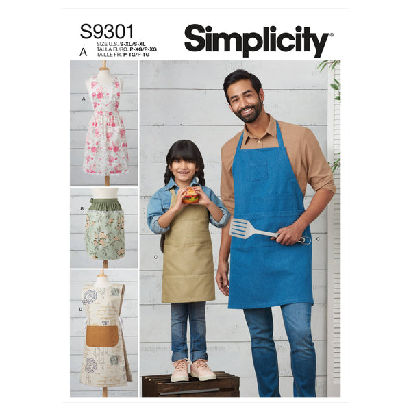 S9365, Simplicity Sewing Pattern Quilted Kitchen Accessories