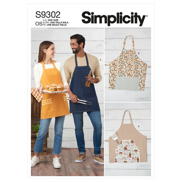 S9365, Simplicity Sewing Pattern Quilted Kitchen Accessories