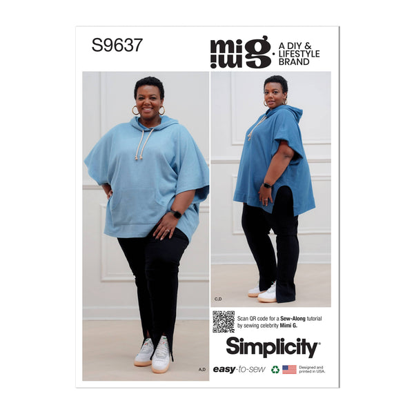 Simplicity 8561 XS-5X Leggings Pocket Activewear Workout Yoga Pants Plus  Pattern