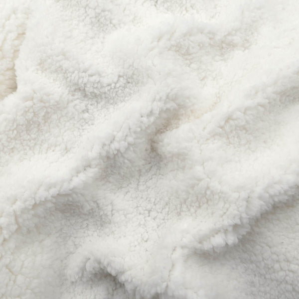 Beige Polar Fleece Sherpa Fabric 150cm Wide Soft Faux Fur Imitation  Sheepskin Fabric for Clothing, Sewing Crafts, Toys
