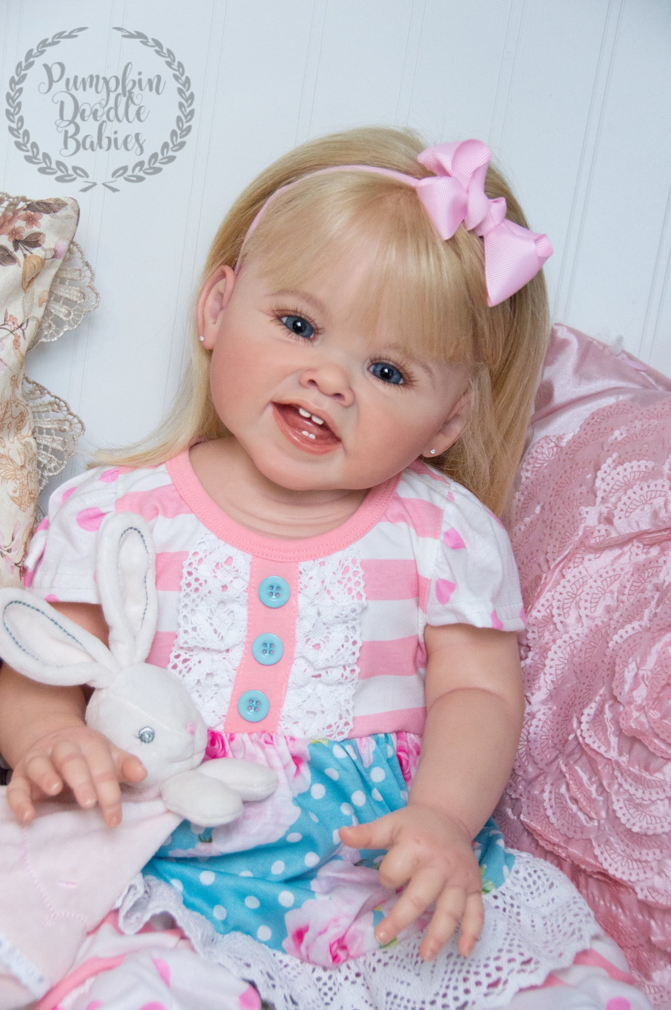 CUSTOM ORDER Reborn Toddler Doll Baby Girl Adele by Ping 