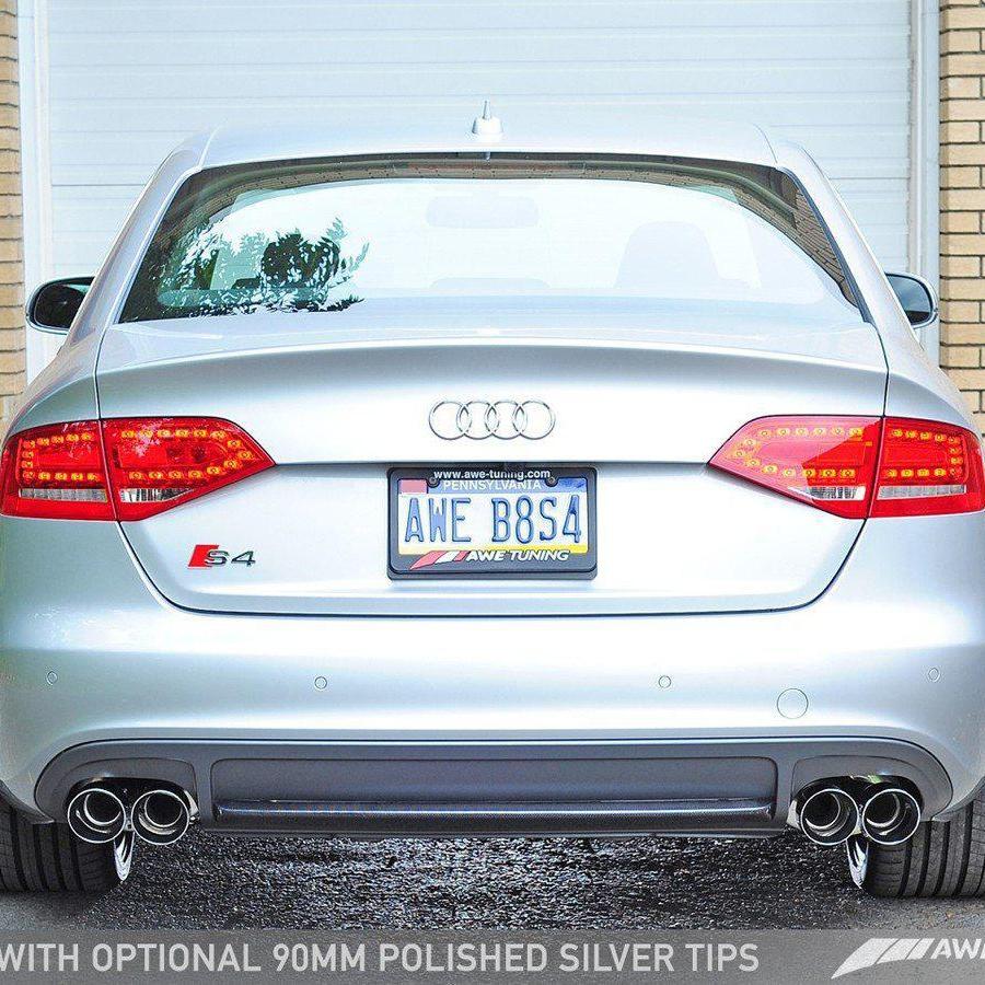 Awe Tuning B8 B8 5 Audi S4 Track Edition Cat Back Exhaust System A Little Tuning Co