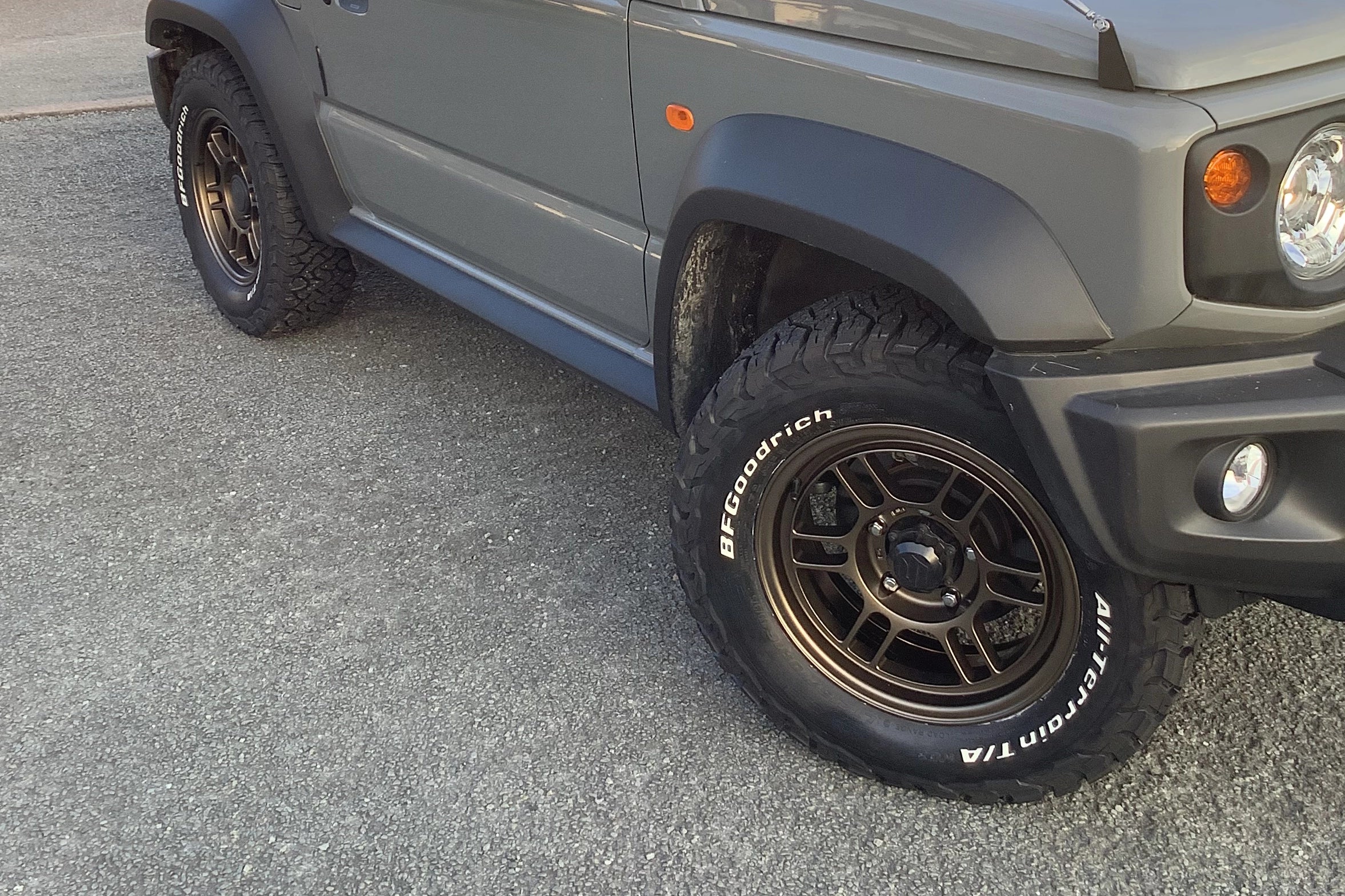 ENKEI ALLROAD RPT1 Wheels for Suzuki Jimny and BF Goodrich KO3 tyres