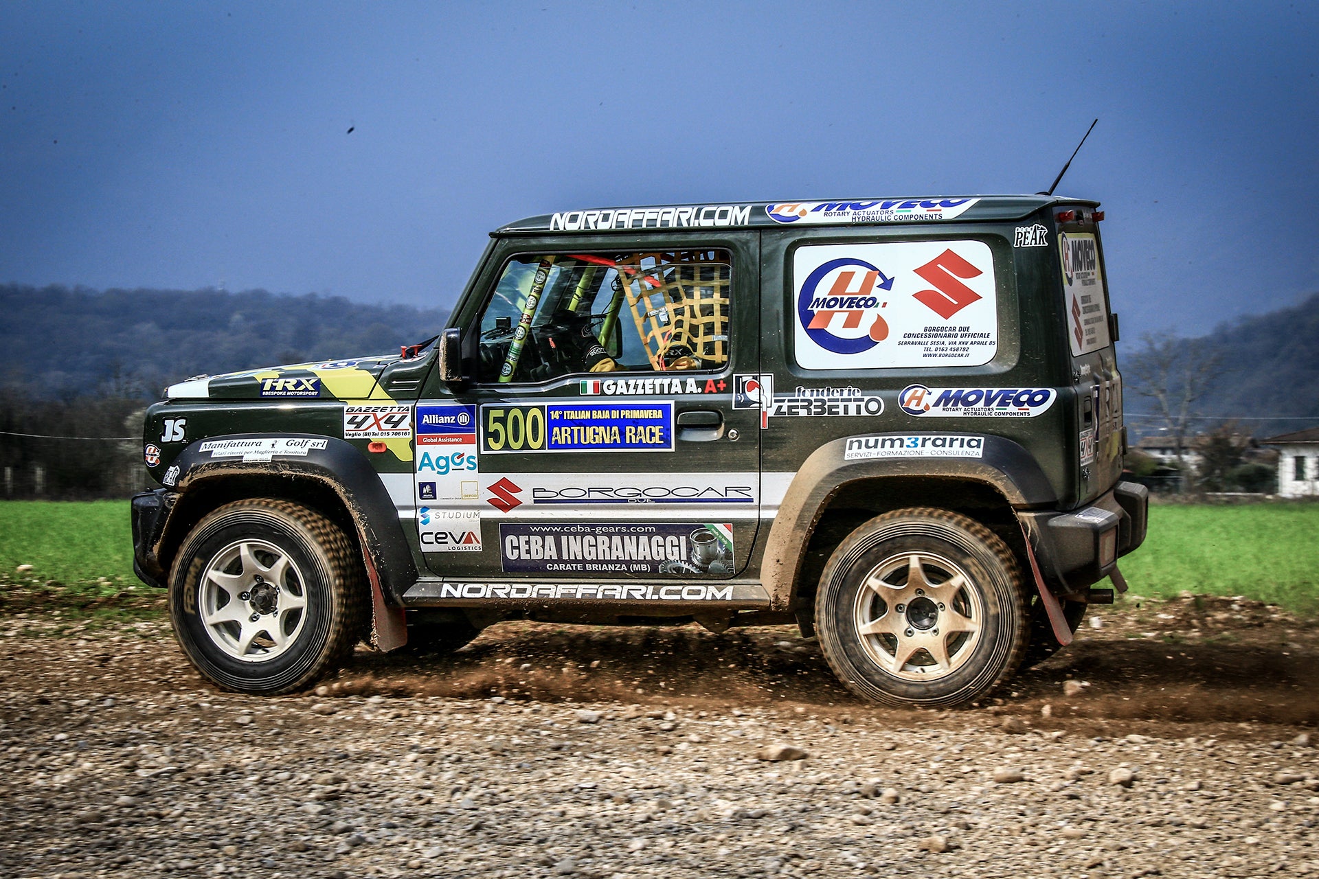 Team Gazzetta Jimny - Italian Baja 2024 Round 1