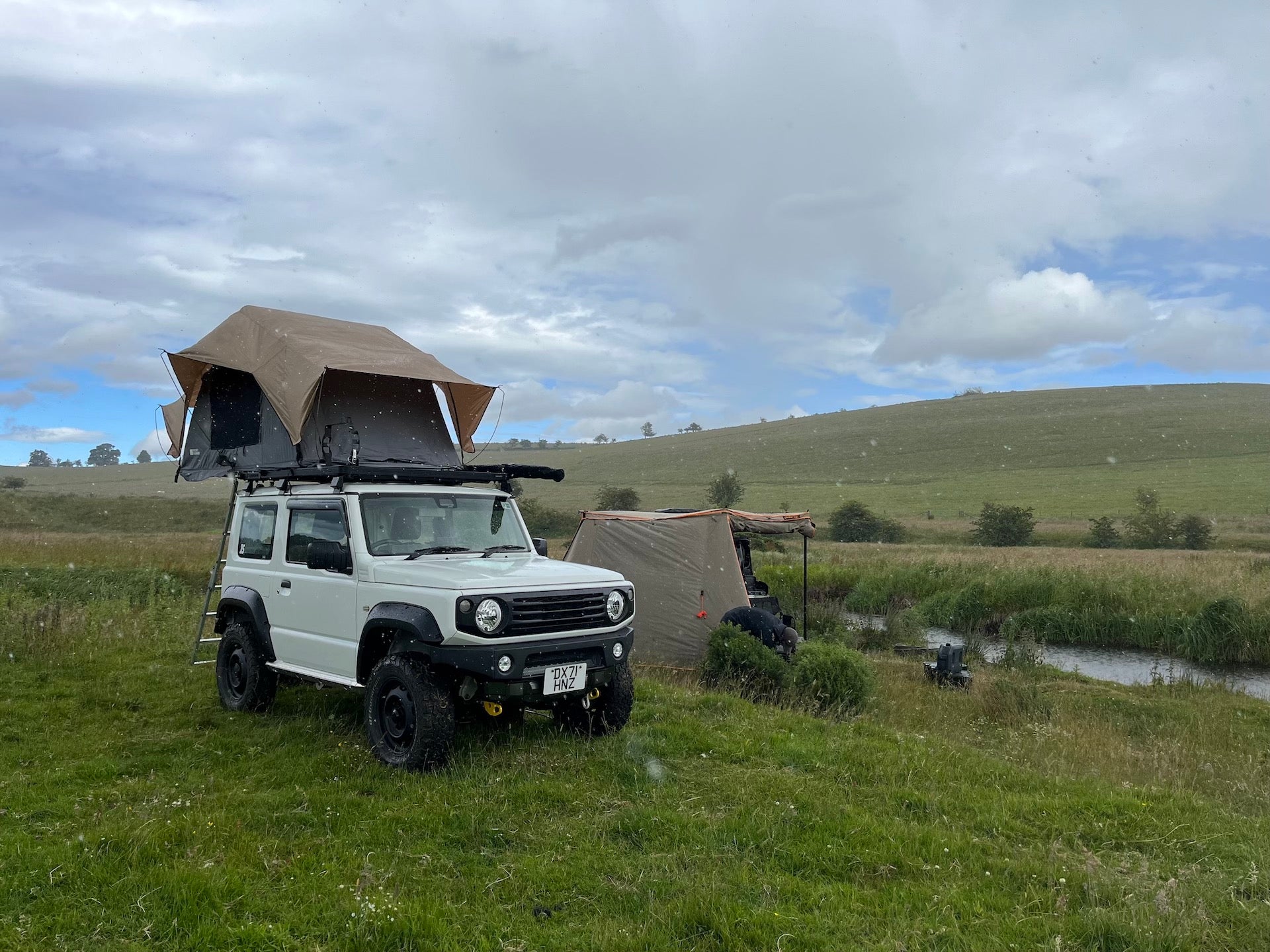 Wild Camping with Geordie Jimny