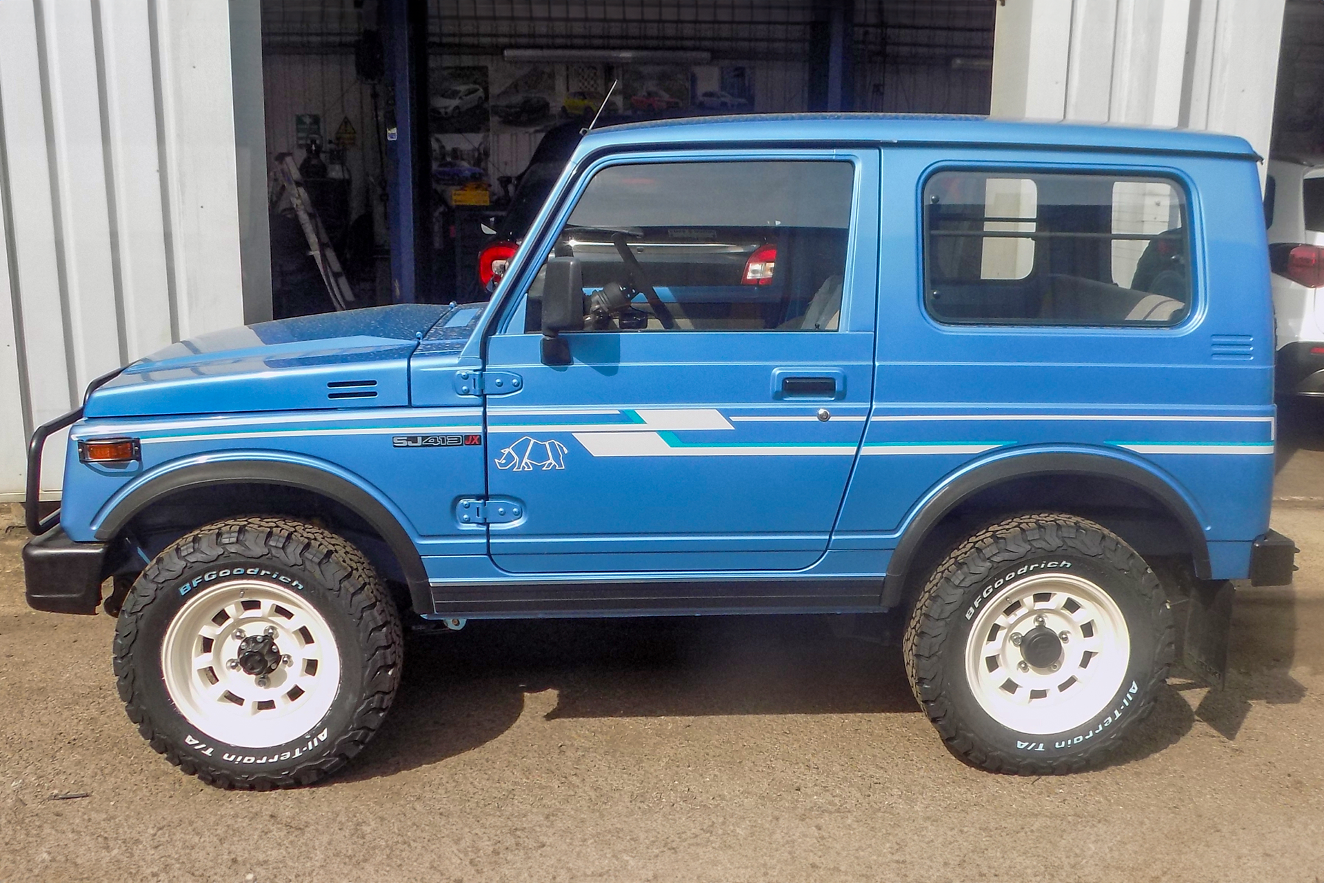 HIGH PEAK J-01 WHEELS on SUZUKI SJ413 Wheels