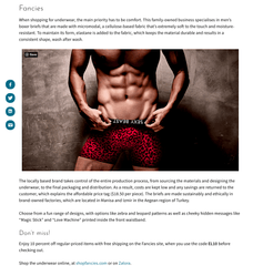 Expat Living Article - FANCIES Men's Underwear