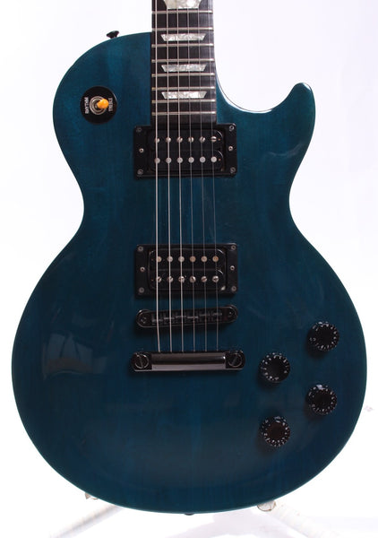 1994 Gibson Les Paul Studio Lite translucent blue – Yeahman's Vintage &  Used Guitars