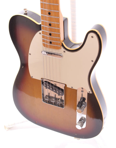 fender telecaster sunburst double bound