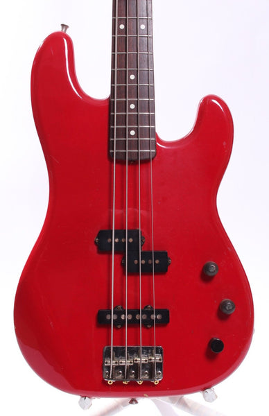 1984 Squier Jv Contemporary Series Pj Bass Torino Red Yeahman S Vintage Used Guitars