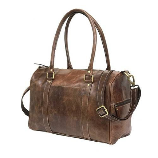 Leather Travel Weekender Bag – Status Co. Leather Studio