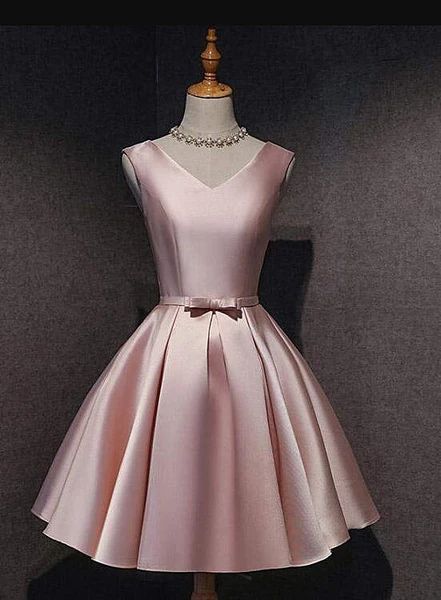 dark pink party dress