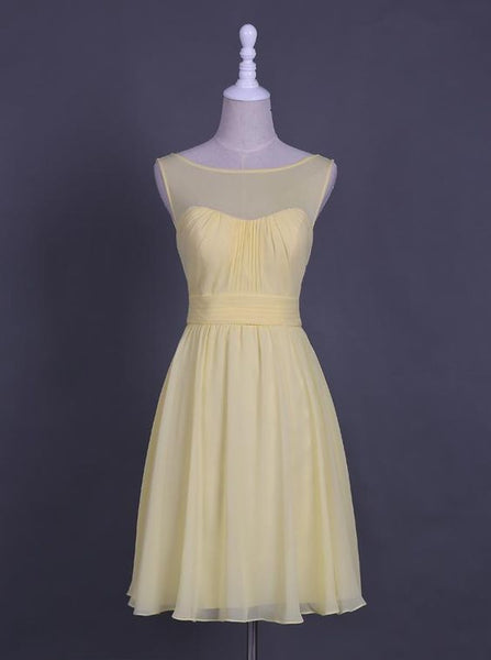 yellow hoco dress