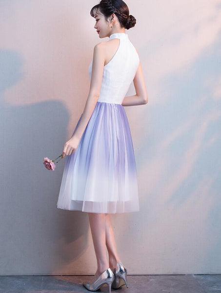 light purple hoco dress