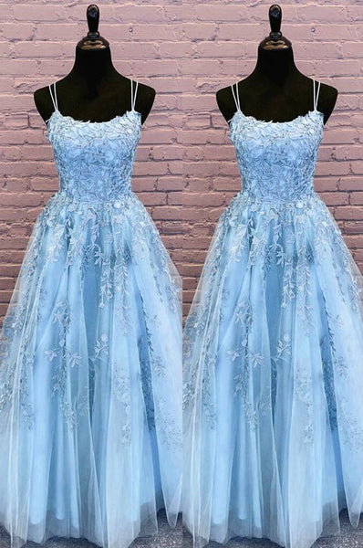 Light Blue Cinderella Prom Dresses ...