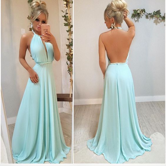 Backless Pageant Dress Long Formal prom Dress cg4758 – classygown