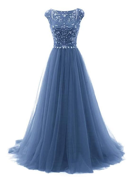 blue party frocks