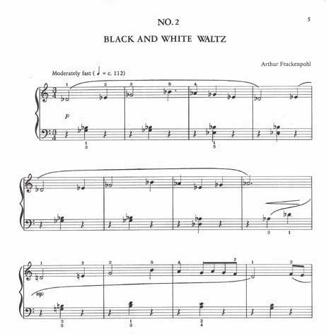 Three Waltzes In Black and White By Arthur Frackenpohl