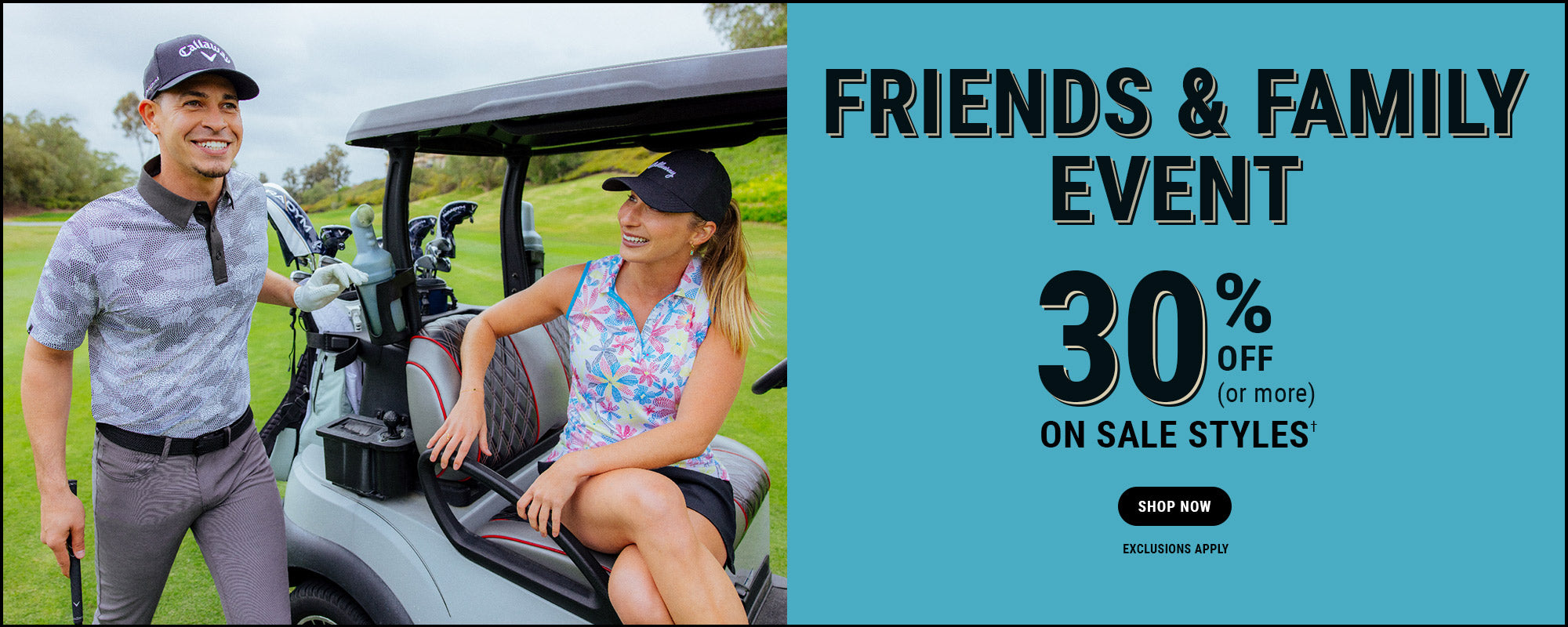 Friends & Family Event- 30% Off (or more) On Sale Styles 