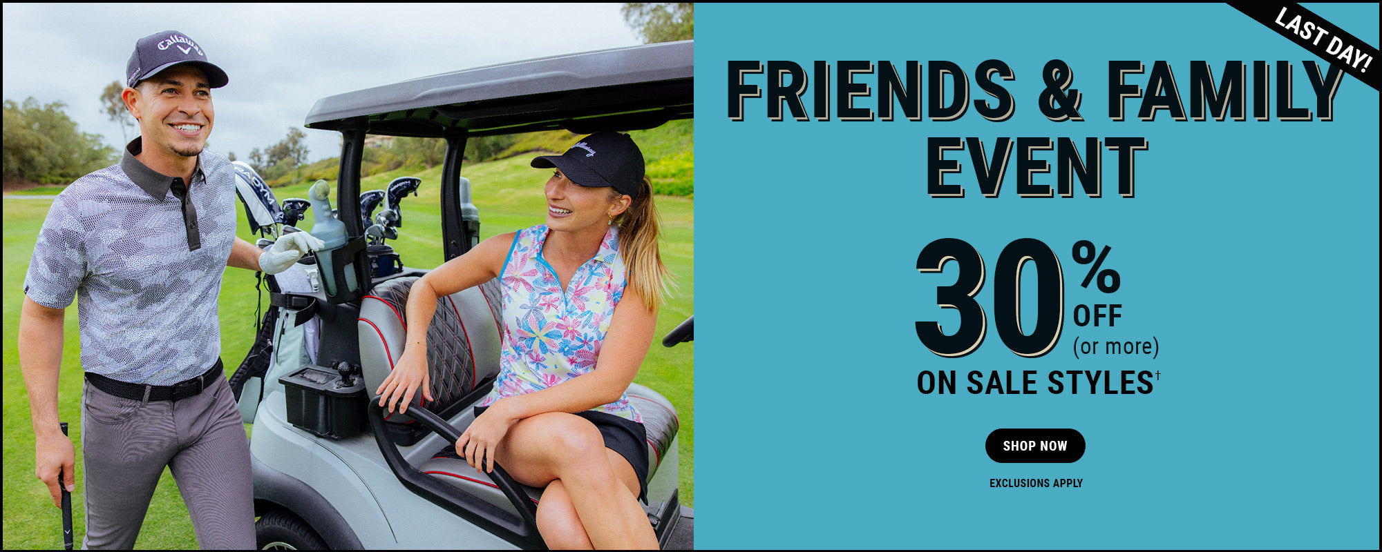 Friends & Family Event- 30% Off (or more) On Sale Styles 