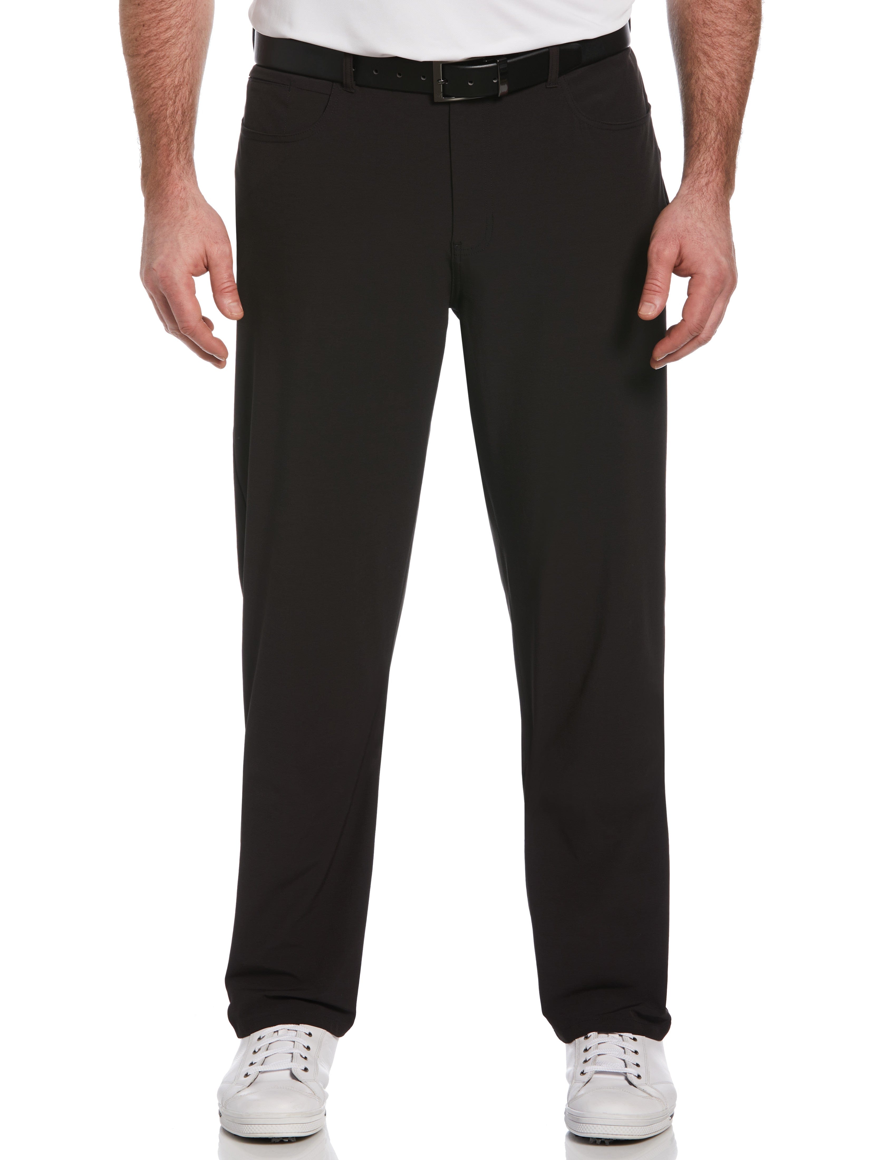 DXL Big & Tall Santorelli Luxury Dress Pants in Black for Men | Lyst