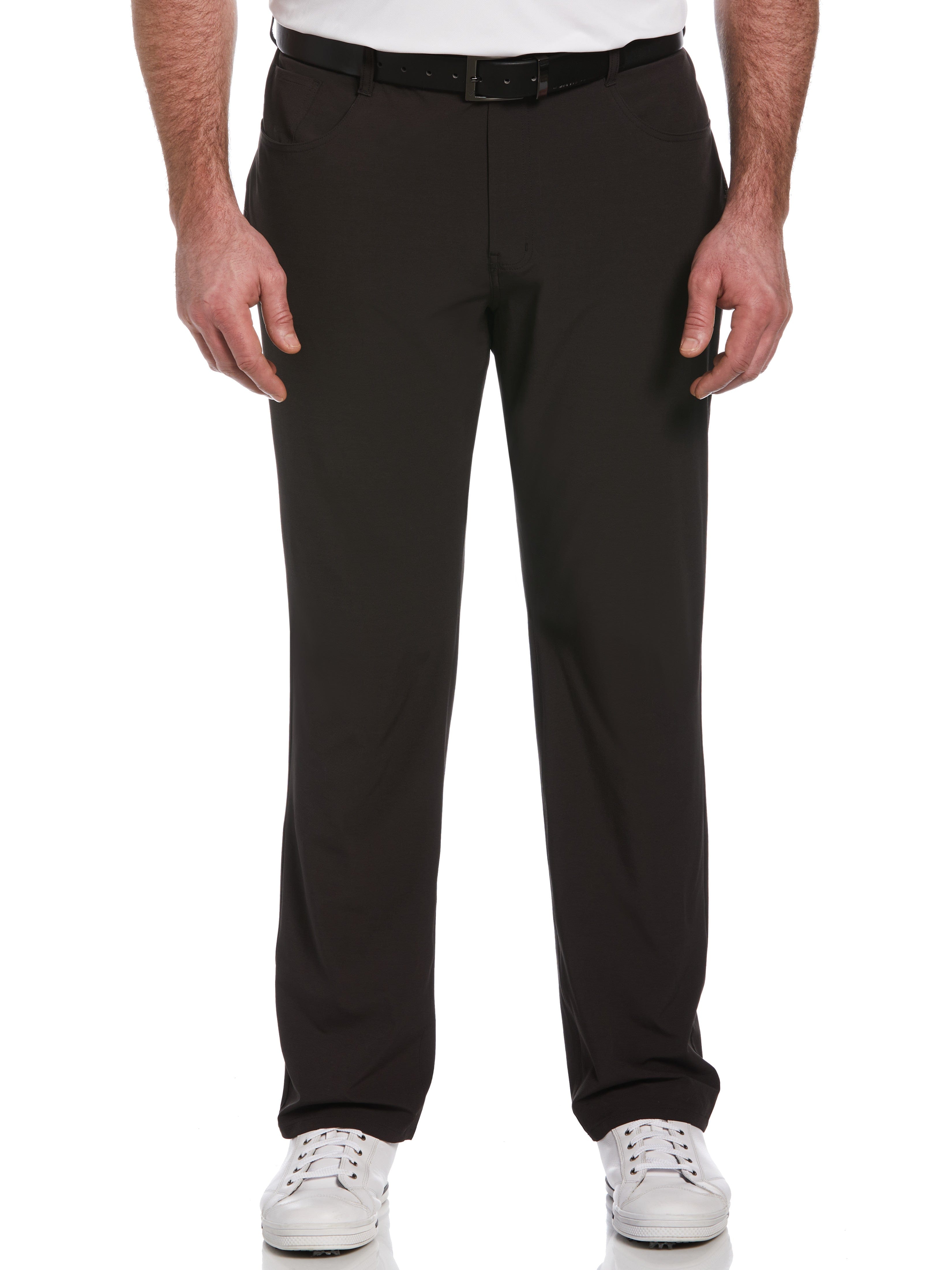 Mens Rugby Trousers Fully Elasticated Waist Office Smart Big Plus Size Work  Pant | eBay