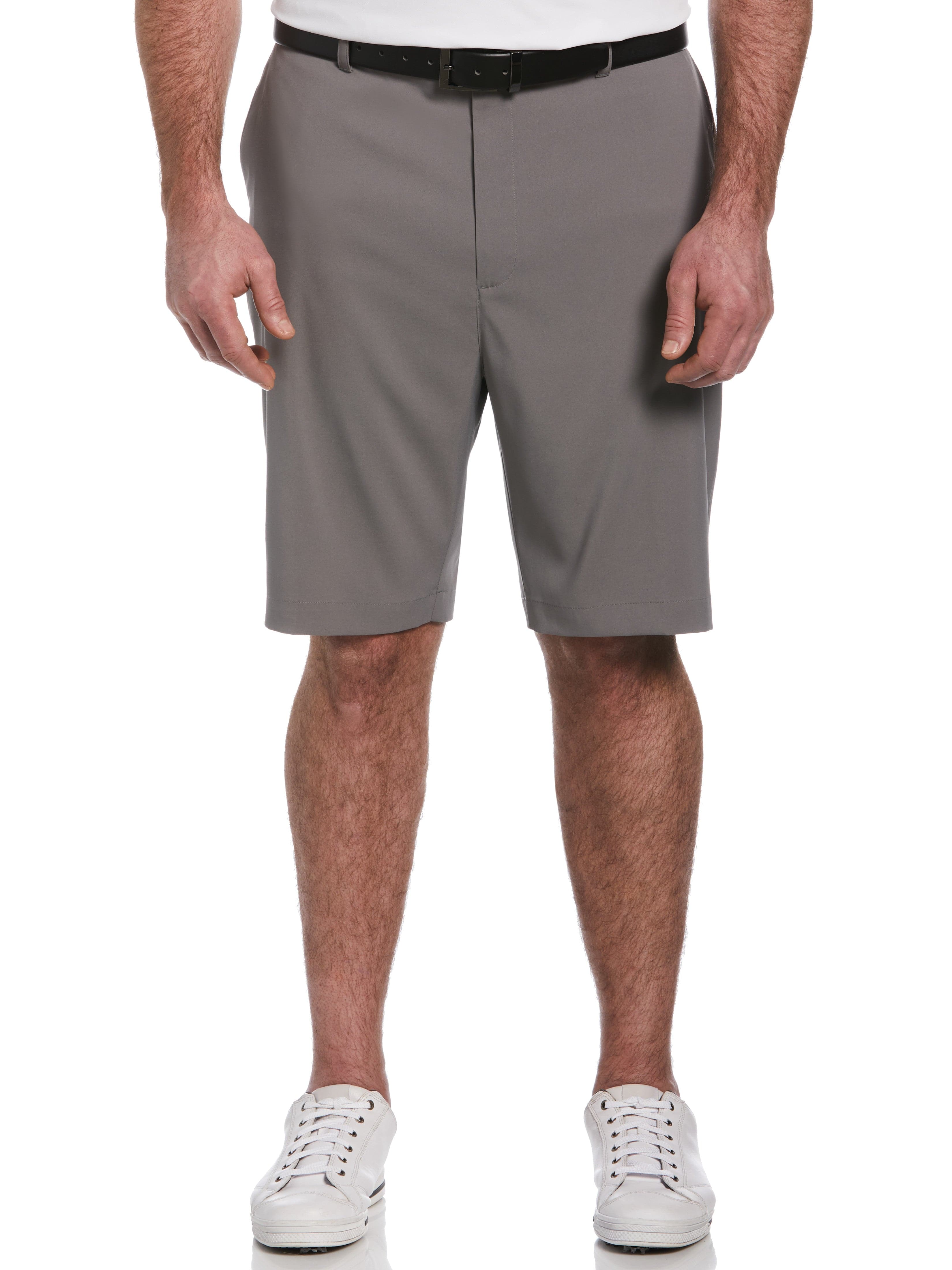 Mens Stretch Solid Golf Short with Active Waistband