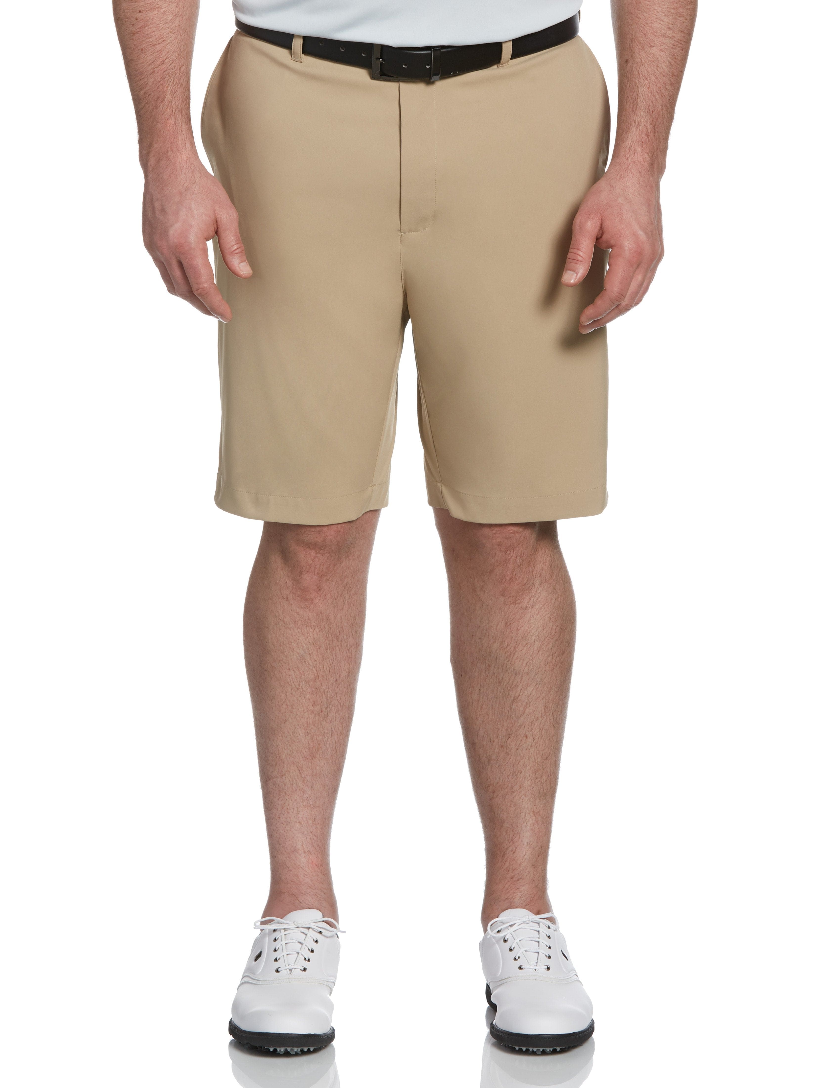 LINKS EDITION Performance Golf Appeal Mens Golf Shorts - Silver Lining  Beige 44