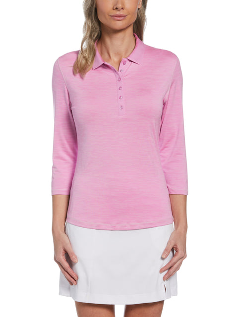 ladies 3 4 sleeve golf tops