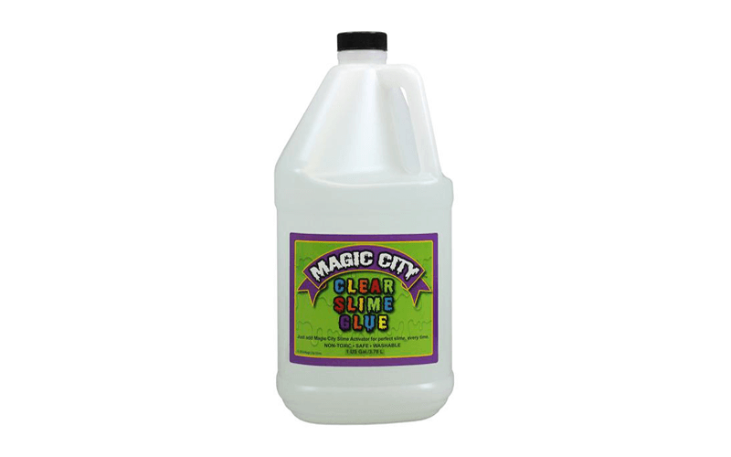 Magic City Clear Slime Glue Non Toxic Specifically Formulated For Making Slime Just Add Slime Activator For Great Slime Every Time 1 Gallon