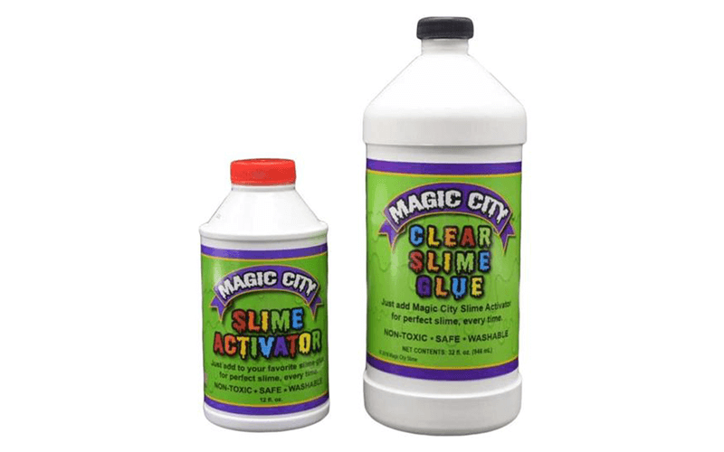 Magic City Slime Kit Magic City Clear Slime Glue 32 Oz Magic City Slime Activator 12 Oz