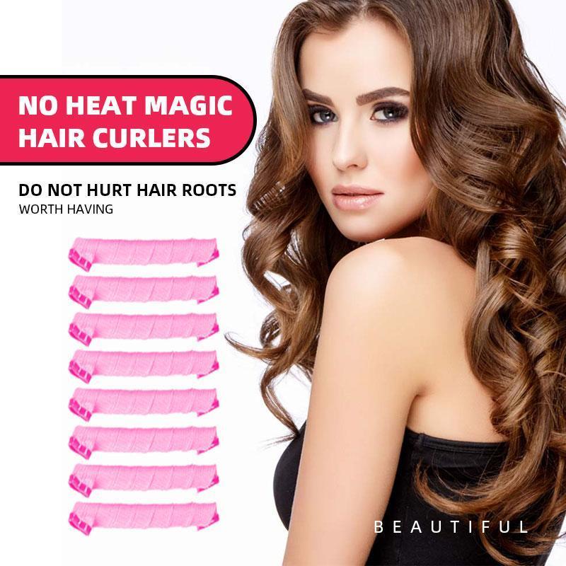 Magic heating. Ale-Hop Heat free hair Curler.