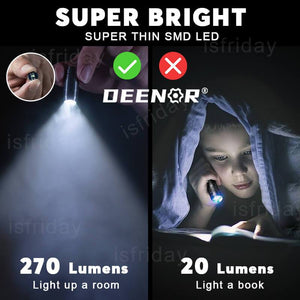 Deenor® Magnetic Micro Flashlight L201