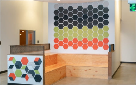 full-wall installation Tiles