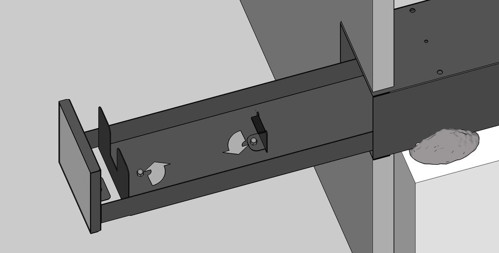 image about loosening up the bolt inside the ven'n drawer