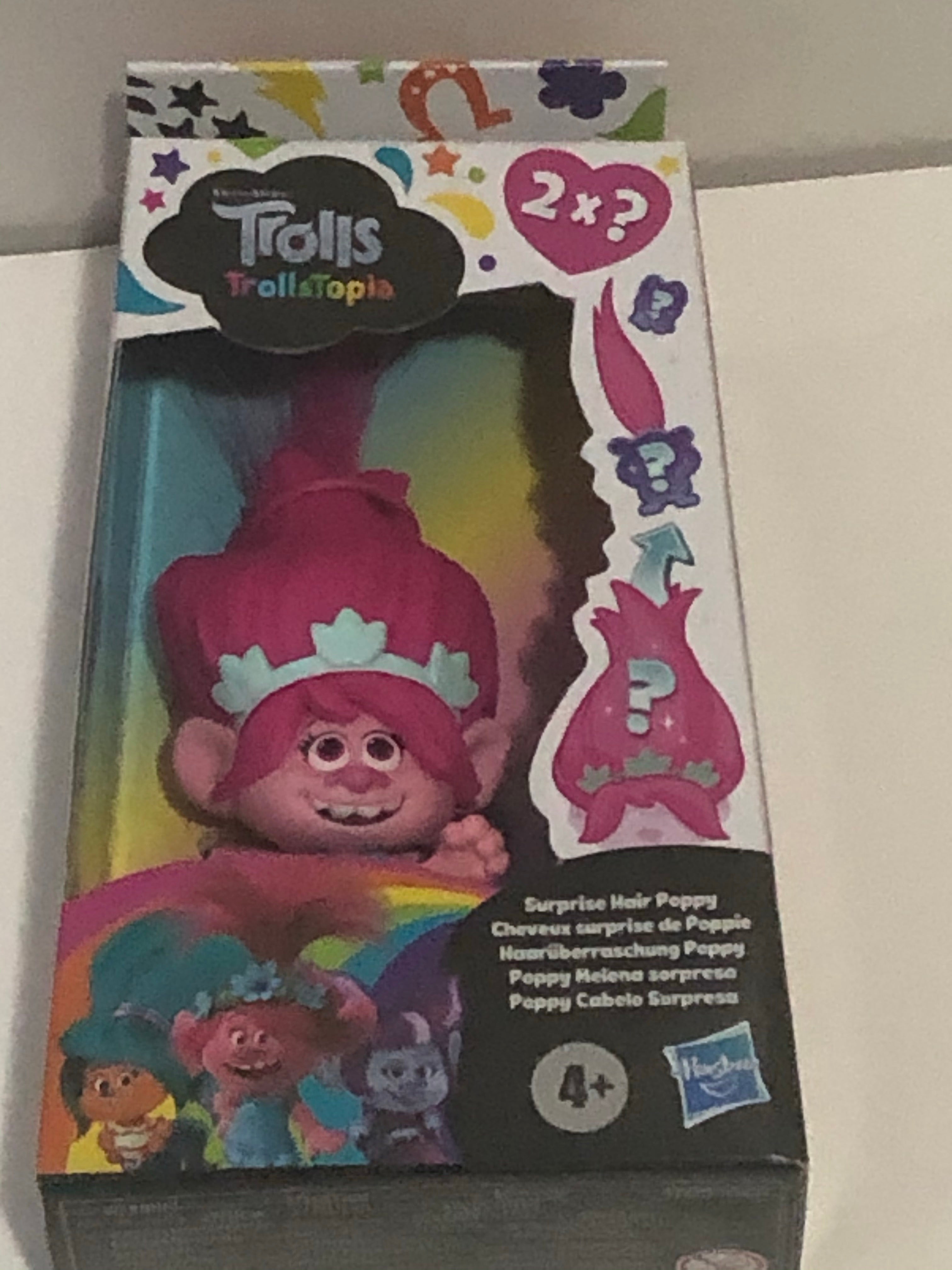 DreamWorks Trolls Surprise Mini Figure Series 9 Party Hair Trolls, 4 and Up  