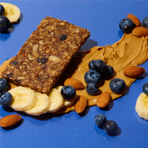 Blueberry Banana Almond Organic Oat Bars