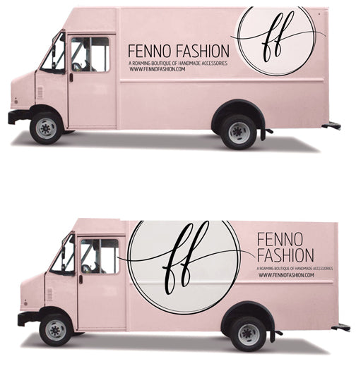 Fashion Truck Wrap Graphics | Getting the mobile boutique wrapped | Megan Fenno | FENNO FASHION