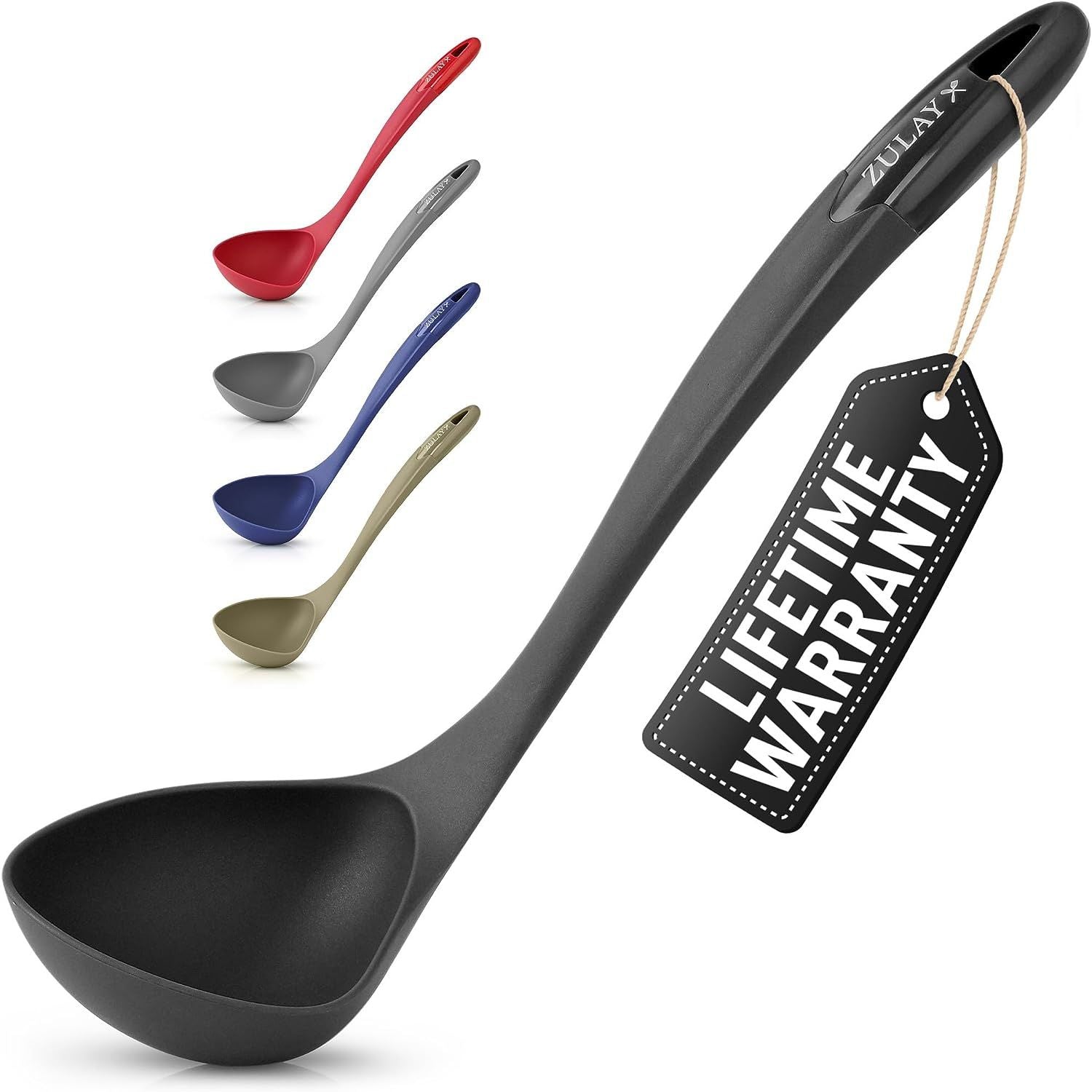 Silicone Potato Masher Charcoal — Culinary Apple