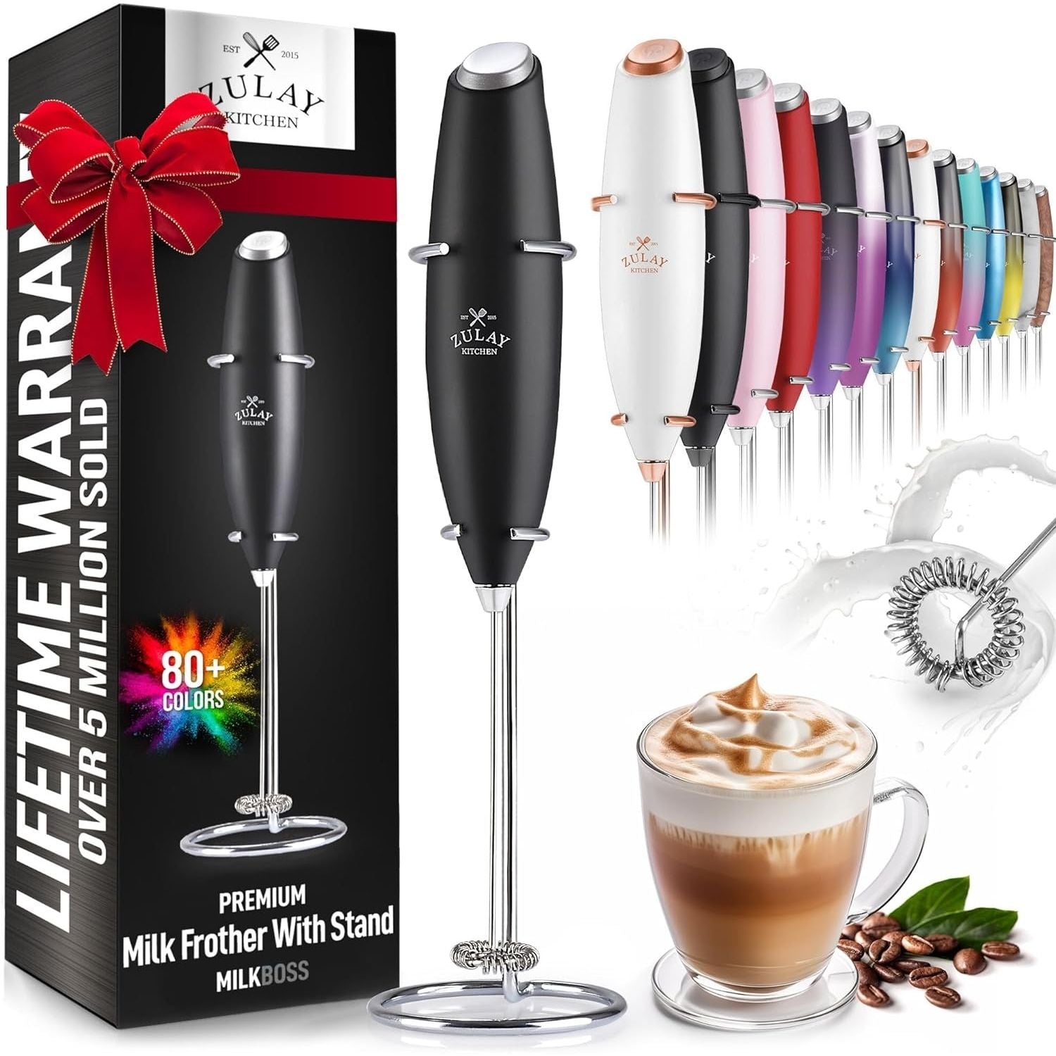 Zulay Magia - Máquina de café espresso súper automática - Máquina de café  espresso duradera con molinillo - Cafetera con pantalla táctil de 7  pulgadas