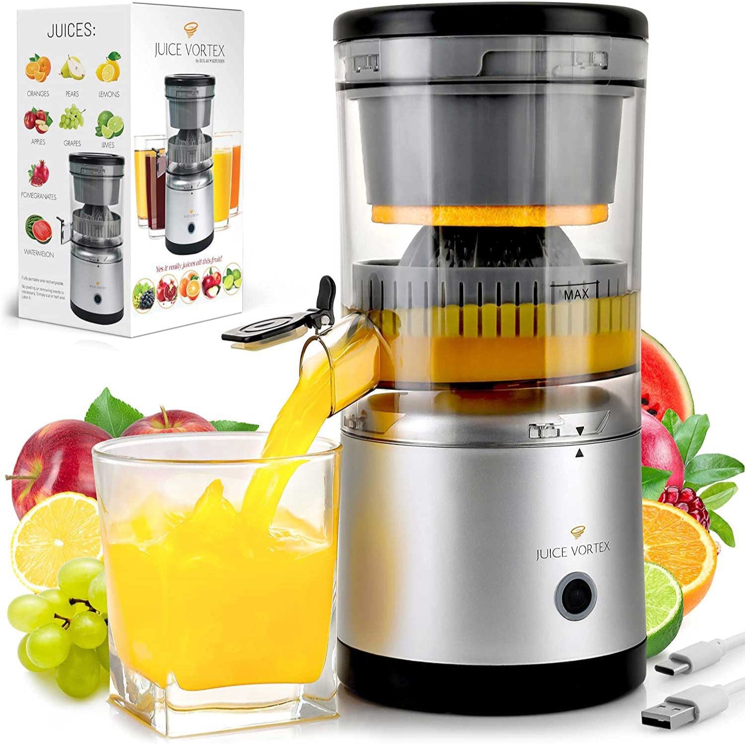 Zulay Kitchen 18 oz Personal Blenders that Crush Ice - USB-C Rechargeable,  Cordless Travel Blender - Portable Smoothie Blender On the Go, Frozen  Fruits, & Veggies with 6 Sharp Blades (Aqua) - Yahoo Shopping