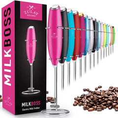 Milk Boss Milk Frother Pink