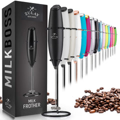 Milk Boss Milk Frother Black