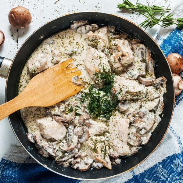 Creamy Mushroom Chicken Recipe! Delicious and easy to prepare, a perfect family lunch or dinner!