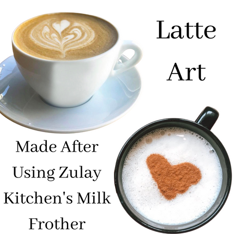 How To Froth Milk for Cappuccinos & Lattes using handheld Frother