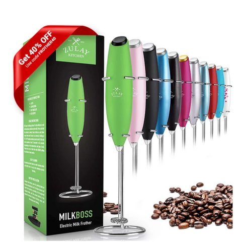 Green Milk Frother 