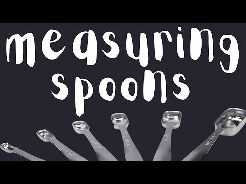 Adjustable Measuring Spoons with Magnetic Snaps - TrenzJar